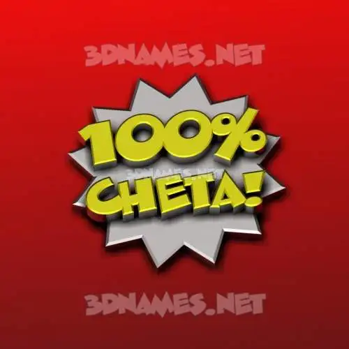 cheta in 100 Percent style - 3D name wallpaper cheta in 100 Percent style - 3D name wallpaper