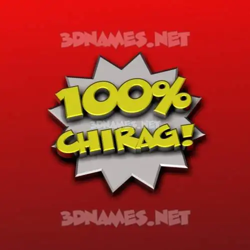 chirag in 100 Percent style - 3D name wallpaper chirag in 100 Percent style - 3D name wallpaper