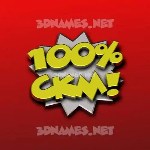 ckm in 100 Percent style - 3D name wallpaper ckm in 100 Percent style - 3D name wallpaper