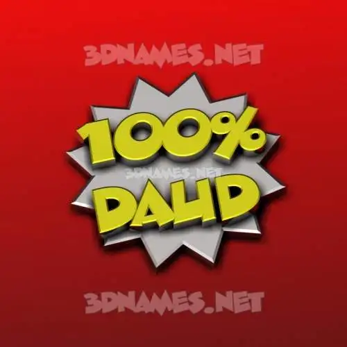 daud in 100 Percent style - 3D name wallpaper daud in 100 Percent style - 3D name wallpaper