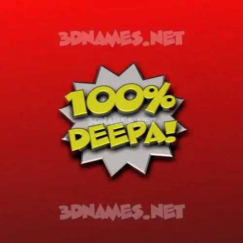 deepa in 100 Percent style - 3D name wallpaper deepa in 100 Percent style - 3D name wallpaper