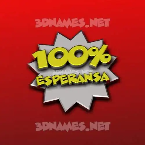 esperansa in 100 Percent style - 3D name wallpaper esperansa in 100 Percent style - 3D name wallpaper