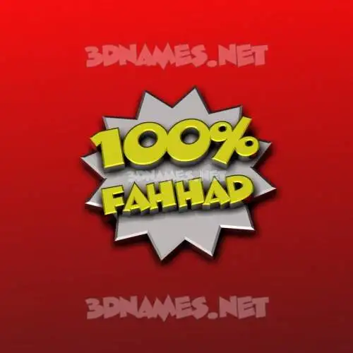 fahhad in 100 Percent style - 3D name wallpaper fahhad in 100 Percent style - 3D name wallpaper