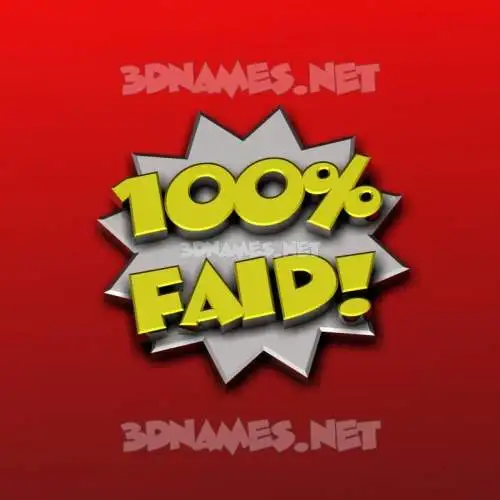 faid in 100 Percent style - 3D name wallpaper faid in 100 Percent style - 3D name wallpaper