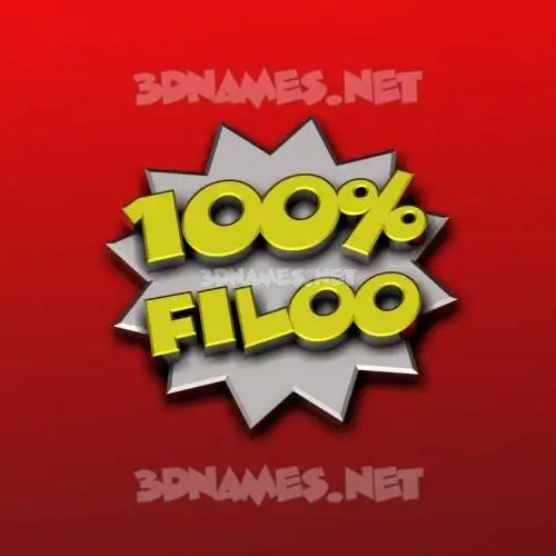 filoo in 100 Percent style - 3D name wallpaper filoo in 100 Percent style - 3D name wallpaper