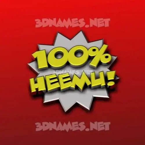 heemu in 100 Percent style - 3D name wallpaper heemu in 100 Percent style - 3D name wallpaper