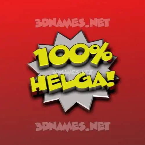 helga in 100 Percent style - 3D name wallpaper helga in 100 Percent style - 3D name wallpaper
