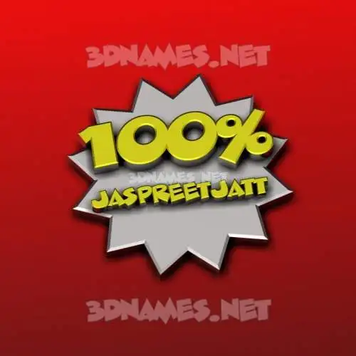jaspreetjatt in 100 Percent style - 3D name wallpaper jaspreetjatt in 100 Percent style - 3D name wallpaper