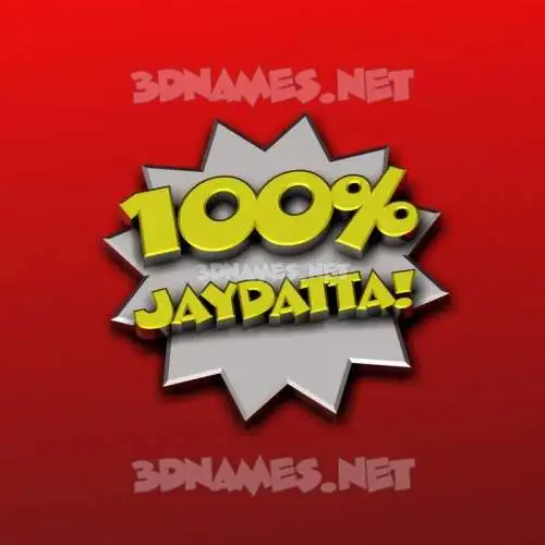 jaydatta in 100 Percent style - 3D name wallpaper jaydatta in 100 Percent style - 3D name wallpaper