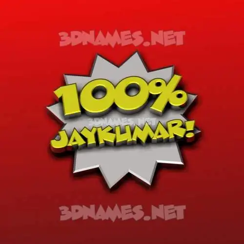 jaykumar in 100 Percent style - 3D name wallpaper jaykumar in 100 Percent style - 3D name wallpaper