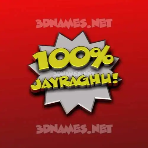 jayraghu in 100 Percent style - 3D name wallpaper jayraghu in 100 Percent style - 3D name wallpaper