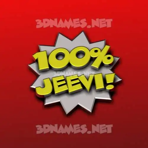 jeevi in 100 Percent style - 3D name wallpaper jeevi in 100 Percent style - 3D name wallpaper