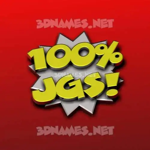 jgs in 100 Percent style - 3D name wallpaper jgs in 100 Percent style - 3D name wallpaper