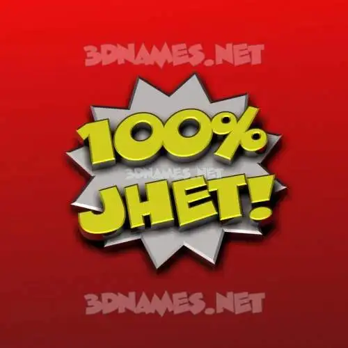 jhet in 100 Percent style - 3D name wallpaper jhet in 100 Percent style - 3D name wallpaper