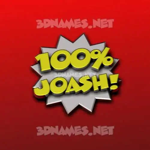 joash in 100 Percent style - 3D name wallpaper joash in 100 Percent style - 3D name wallpaper