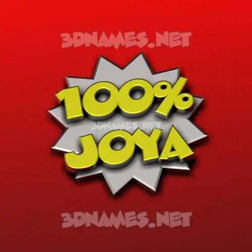 joya in 100 Percent style - 3D name wallpaper joya in 100 Percent style - 3D name wallpaper