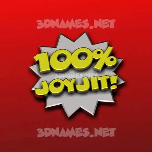 joyjit in 100 Percent style - 3D name wallpaper joyjit in 100 Percent style - 3D name wallpaper