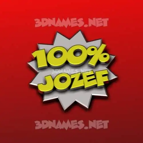 jozef in 100 Percent style - 3D name wallpaper jozef in 100 Percent style - 3D name wallpaper