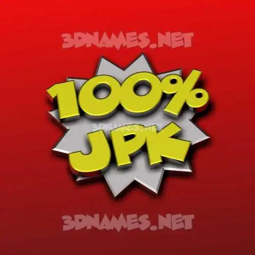 jpk in 100 Percent style - 3D name wallpaper jpk in 100 Percent style - 3D name wallpaper