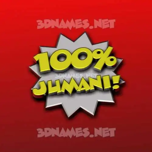 jumani in 100 Percent style - 3D name wallpaper jumani in 100 Percent style - 3D name wallpaper