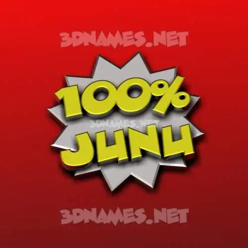 junu in 100 Percent style - 3D name wallpaper junu in 100 Percent style - 3D name wallpaper