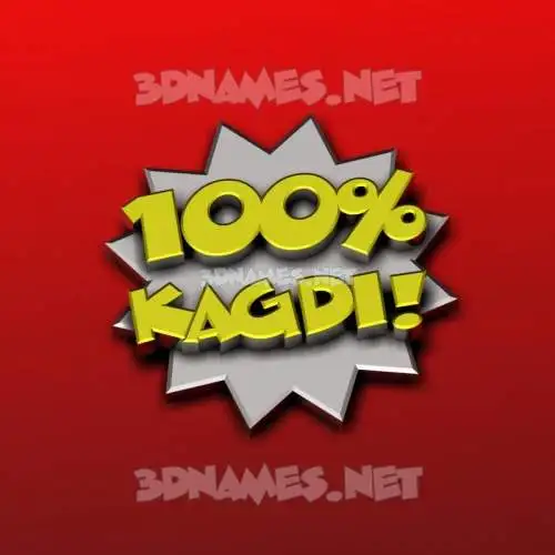 kagdi in 100 Percent style - 3D name wallpaper kagdi in 100 Percent style - 3D name wallpaper