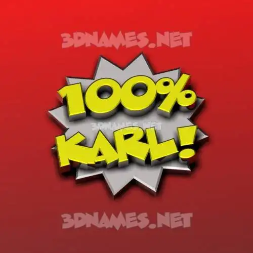 karl in 100 Percent style - 3D name wallpaper karl in 100 Percent style - 3D name wallpaper