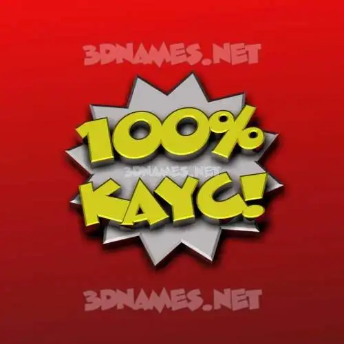 kayc in 100 Percent style - 3D name wallpaper kayc in 100 Percent style - 3D name wallpaper