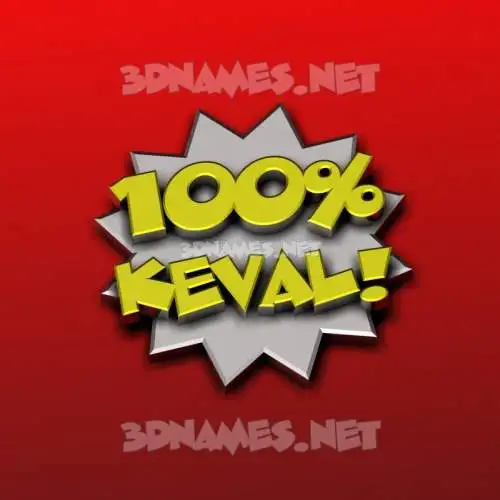 keval in 100 Percent style - 3D name wallpaper keval in 100 Percent style - 3D name wallpaper