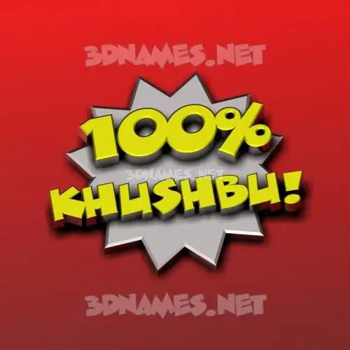 khushbu in 100 Percent style - 3D name wallpaper khushbu in 100 Percent style - 3D name wallpaper