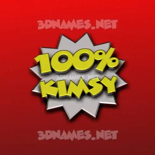 kimsy in 100 Percent style - 3D name wallpaper kimsy in 100 Percent style - 3D name wallpaper
