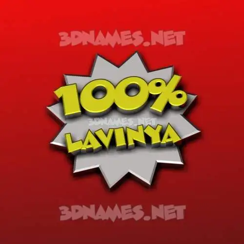 lavinya in 100 Percent style - 3D name wallpaper lavinya in 100 Percent style - 3D name wallpaper