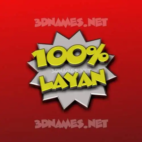 layan in 100 Percent style - 3D name wallpaper layan in 100 Percent style - 3D name wallpaper