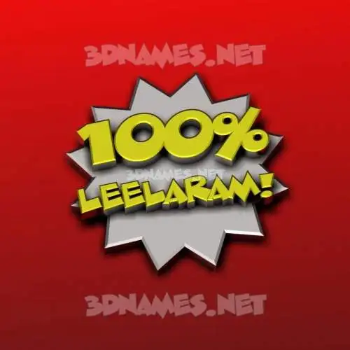leelaram in 100 Percent style - 3D name wallpaper leelaram in 100 Percent style - 3D name wallpaper