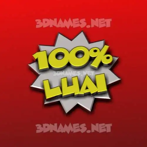 luai in 100 Percent style - 3D name wallpaper luai in 100 Percent style - 3D name wallpaper