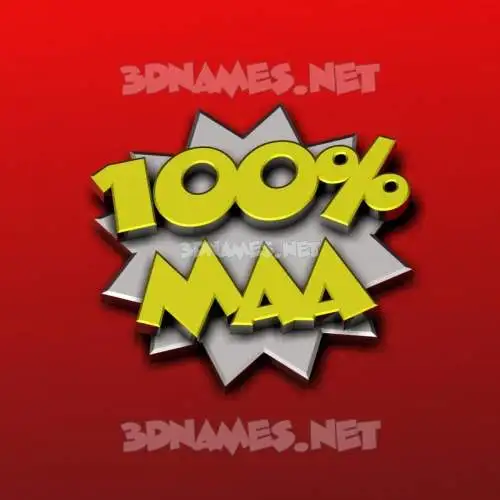 maa in 100 Percent style - 3D name wallpaper maa in 100 Percent style - 3D name wallpaper