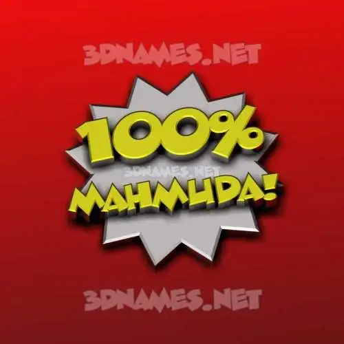 mahmuda in 100 Percent style - 3D name wallpaper mahmuda in 100 Percent style - 3D name wallpaper