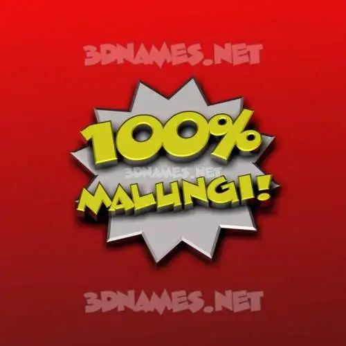 malungi in 100 Percent style - 3D name wallpaper malungi in 100 Percent style - 3D name wallpaper