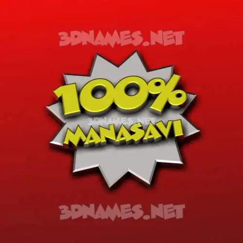 manasavi in 100 Percent style - 3D name wallpaper manasavi in 100 Percent style - 3D name wallpaper