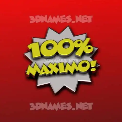 maximo in 100 Percent style - 3D name wallpaper maximo in 100 Percent style - 3D name wallpaper