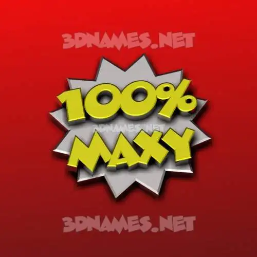 maxy in 100 Percent style - 3D name wallpaper maxy in 100 Percent style - 3D name wallpaper