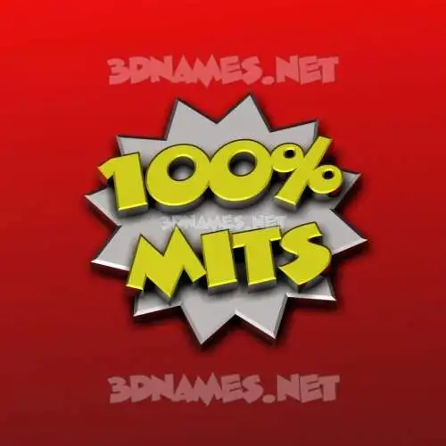 mits in 100 Percent style - 3D name wallpaper mits in 100 Percent style - 3D name wallpaper