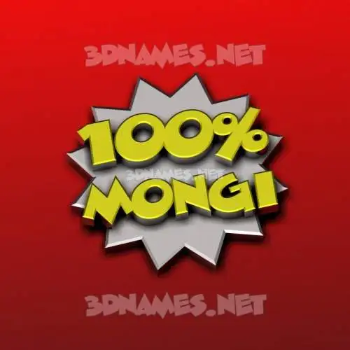 mongi in 100 Percent style - 3D name wallpaper mongi in 100 Percent style - 3D name wallpaper