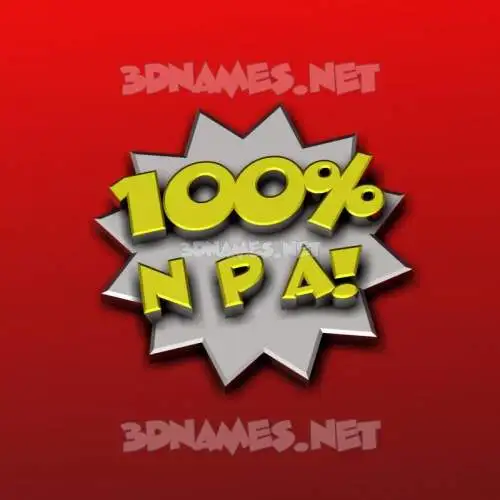n p a in 100 Percent style - 3D name wallpaper