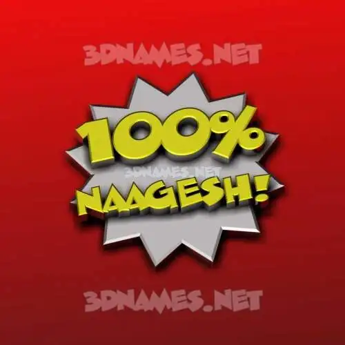 naagesh in 100 Percent style - 3D name wallpaper naagesh in 100 Percent style - 3D name wallpaper