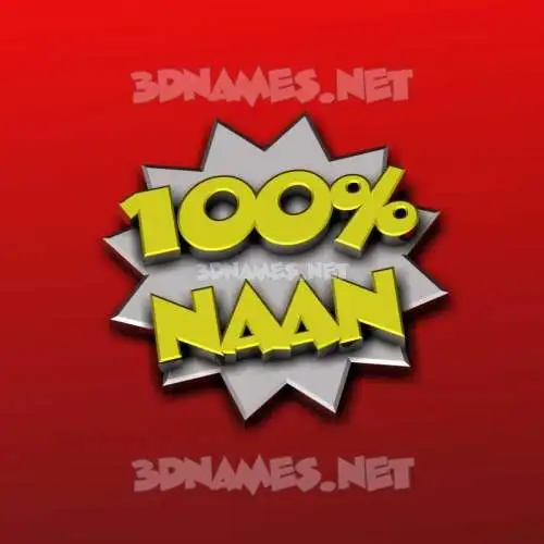 naan in 100 Percent style - 3D name wallpaper naan in 100 Percent style - 3D name wallpaper