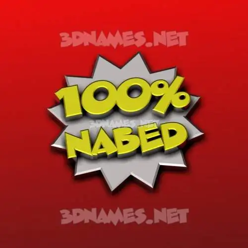 nabed in 100 Percent style - 3D name wallpaper nabed in 100 Percent style - 3D name wallpaper