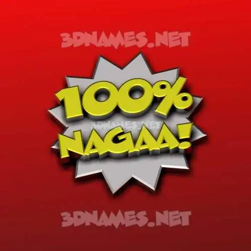 nagaa in 100 Percent style - 3D name wallpaper nagaa in 100 Percent style - 3D name wallpaper