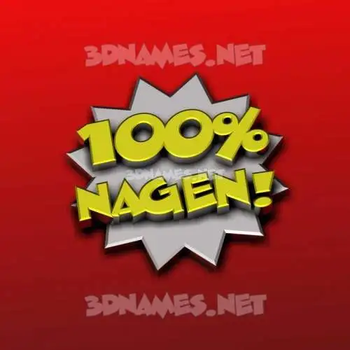 nagen in 100 Percent style - 3D name wallpaper nagen in 100 Percent style - 3D name wallpaper