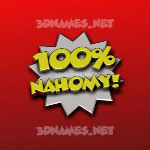 nahomy in 100 Percent style - 3D name wallpaper nahomy in 100 Percent style - 3D name wallpaper